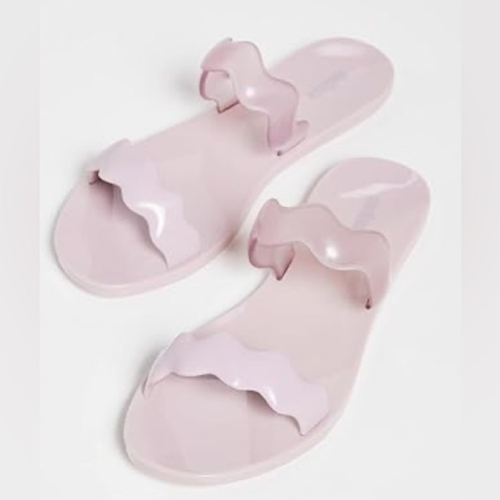 New Melissa Wind Slide Purple Sz 10